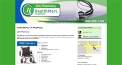 Desktop Screenshot of jdxpharmacy.com